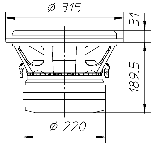 Ciare CSW7112EVO Dimensions