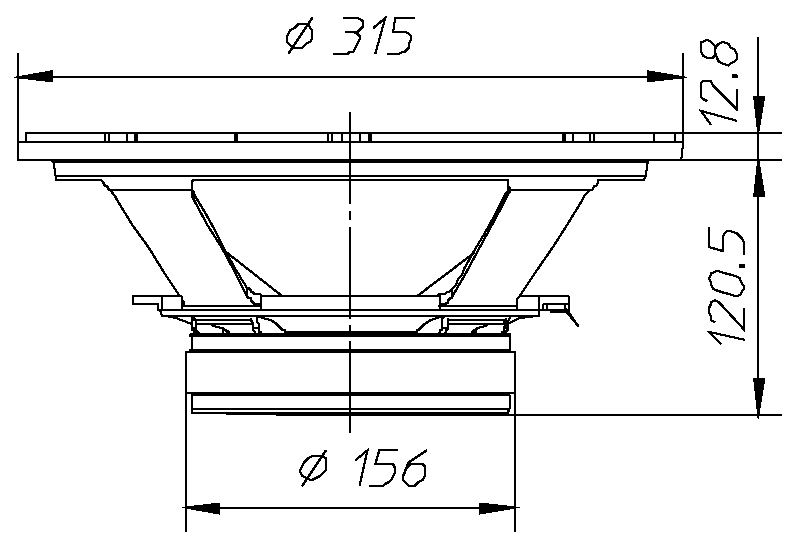 Ciare CW321 Dimensions