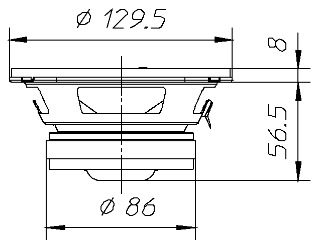 Ciare CX131 Dimensions