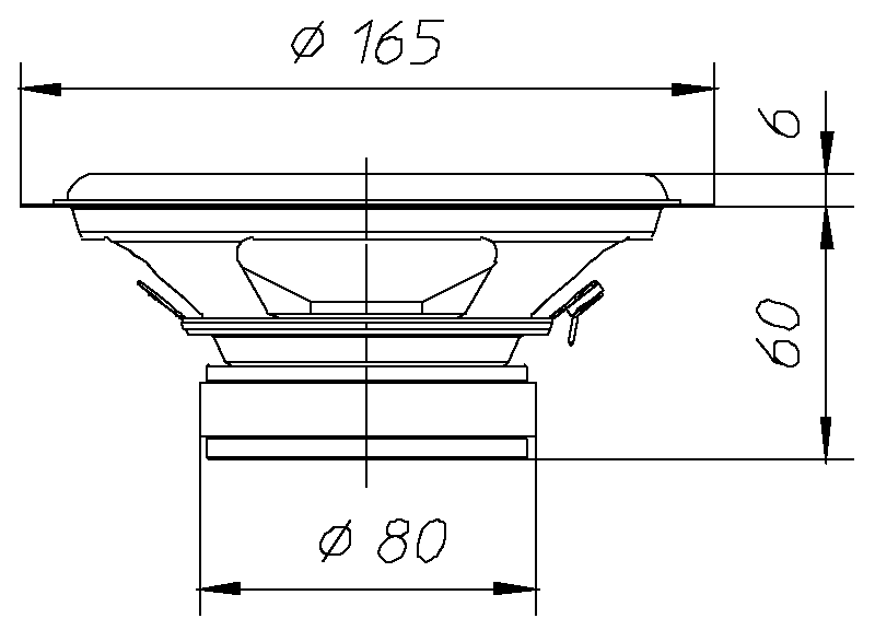 Ciare CZ170 Dimensions