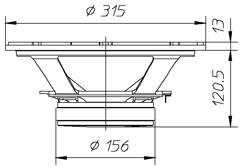 Ciare PH320 Dimensions