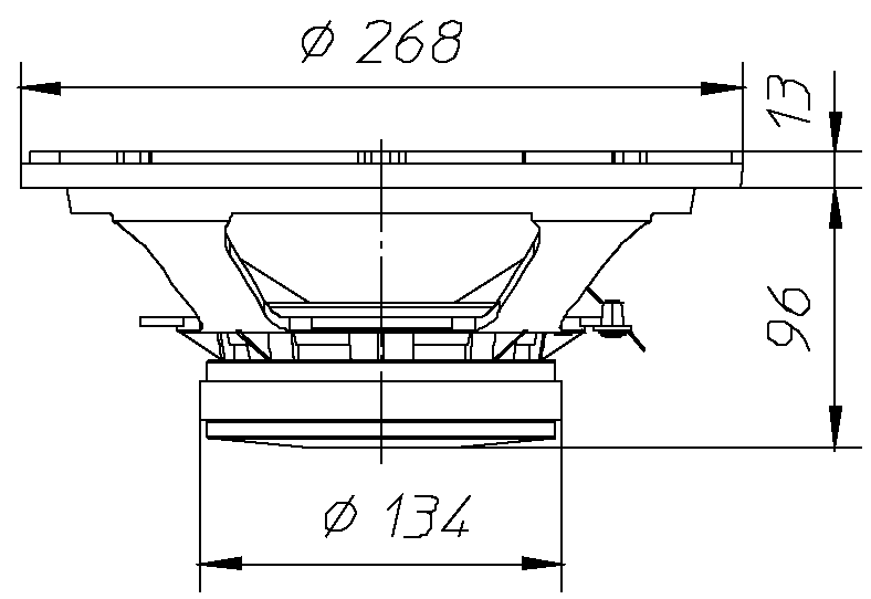 Ciare PW251 Dimensions