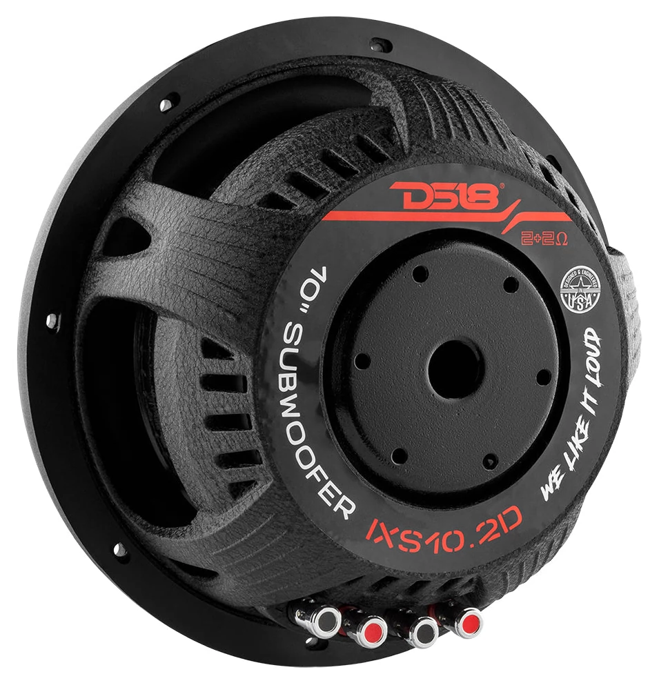 DS18 IXS10.2D Shallow Subwoofer