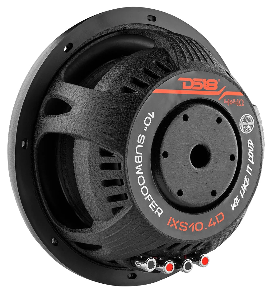 DS18 IXS10.4D Shallow Subwoofer