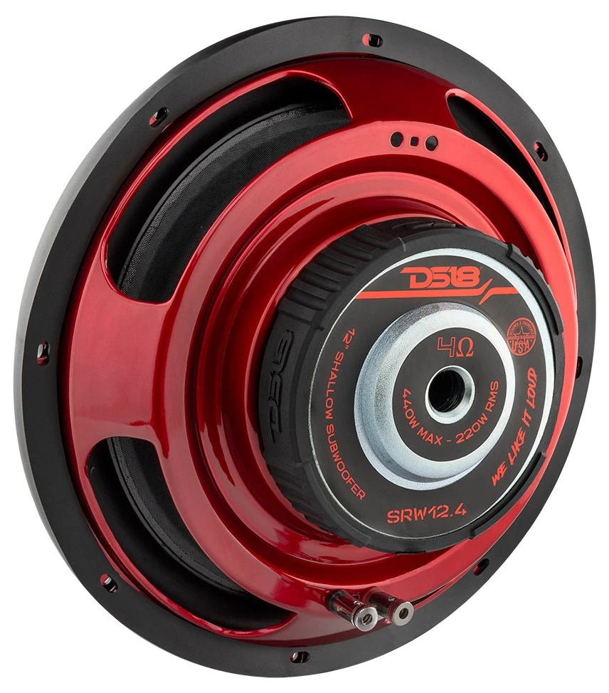DS18 SRW12.4 Shallow Subwoofer