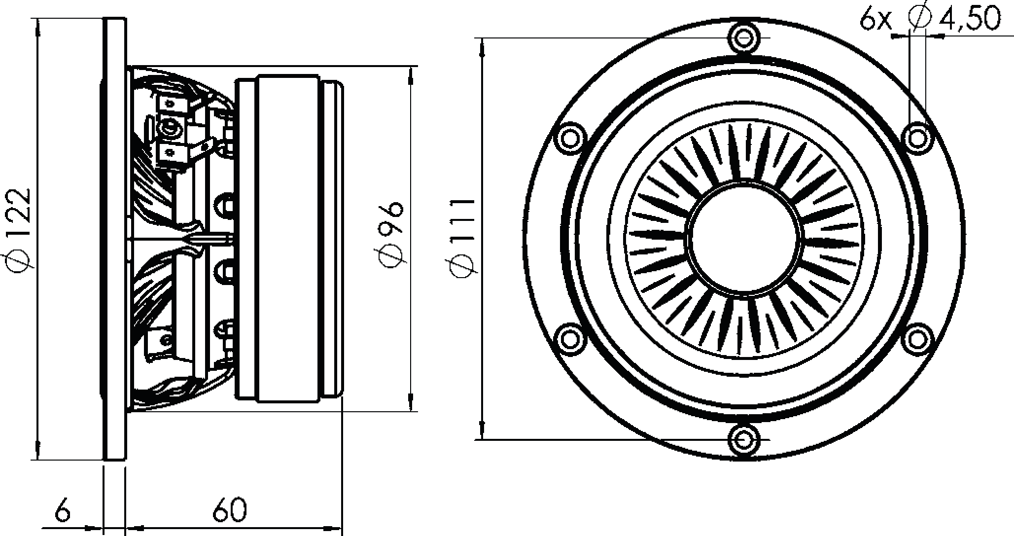 ETON 4-612/C8/25 RP Dimensions