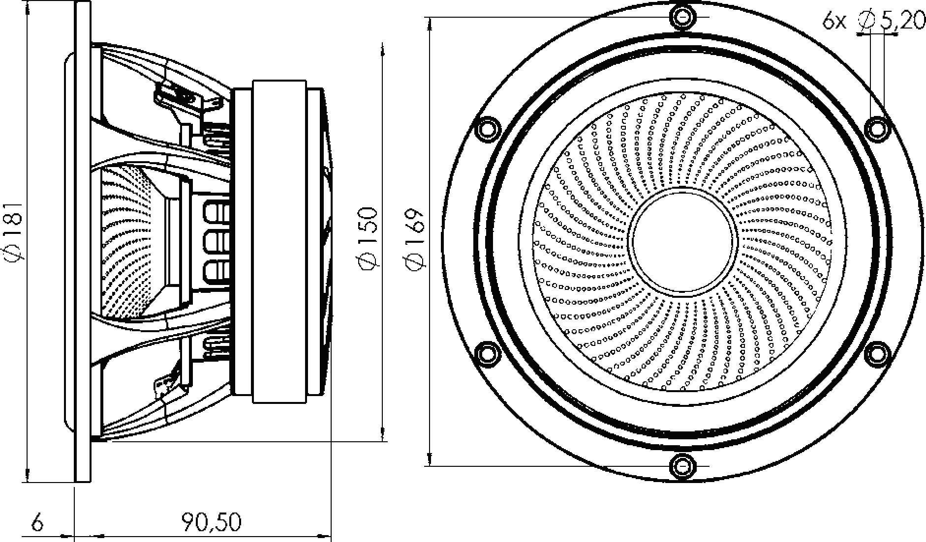 ETON 7-208 Dimensions