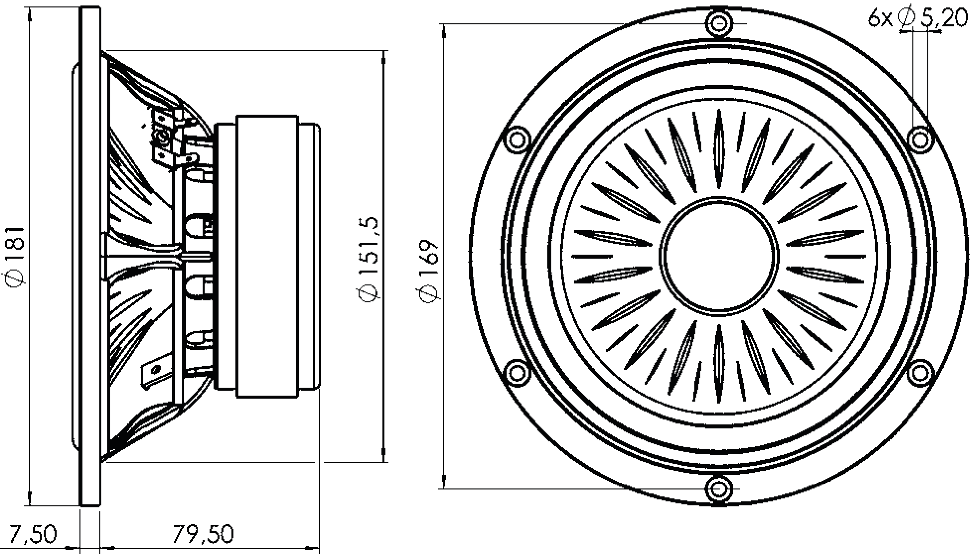 ETON 7-612/C8/32 RP Dimensions