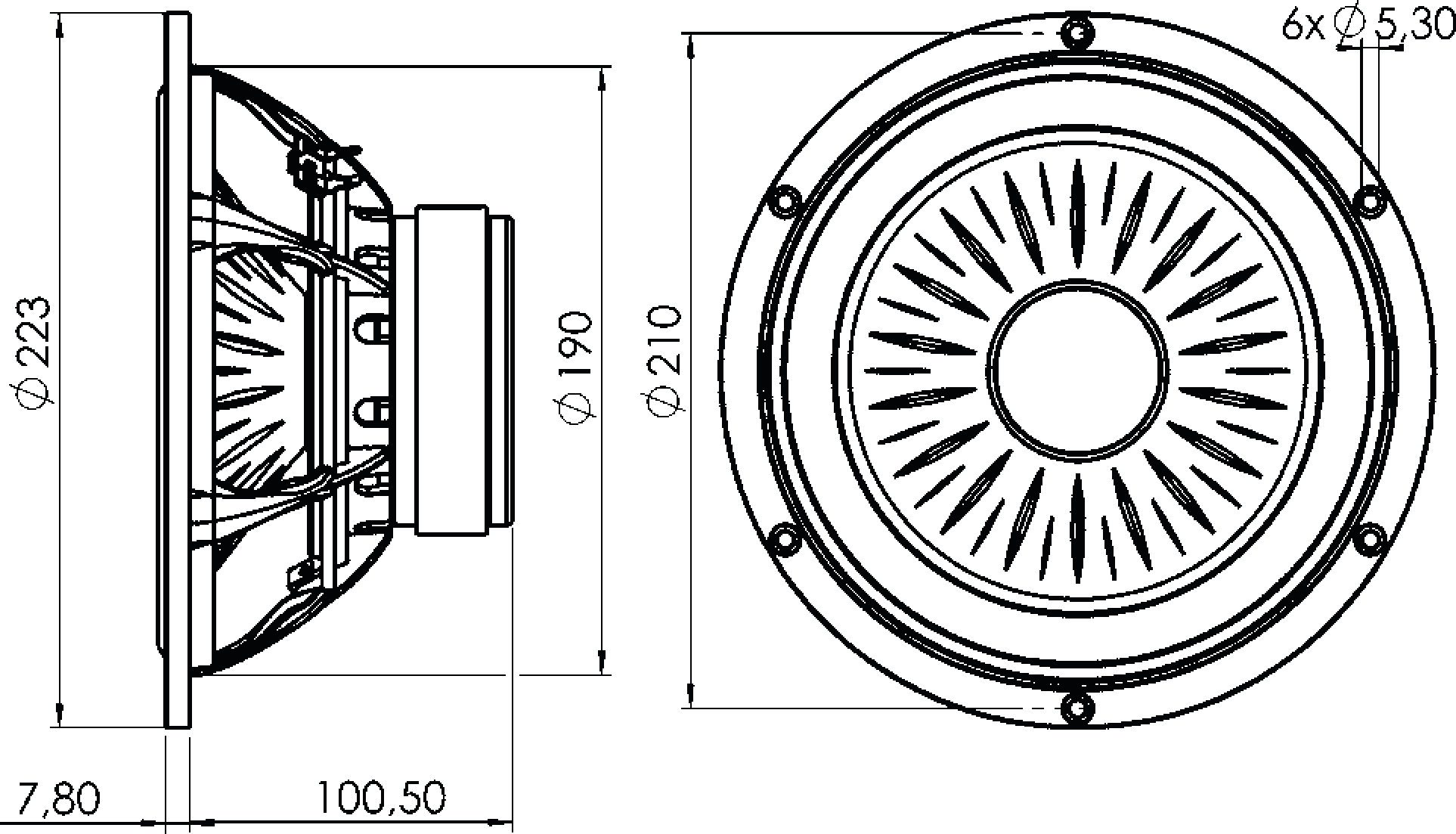 ETON 8-612/C8/32 RP Dimensions