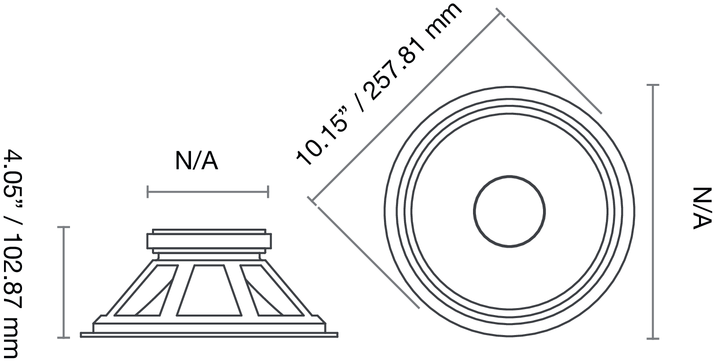 Fane SOVEREIGN 10-125 Dimensions
