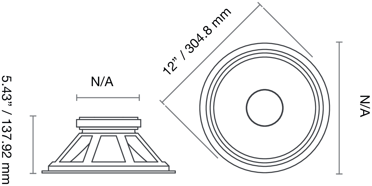 Fane SOVEREIGN 12-200LT Dimensions