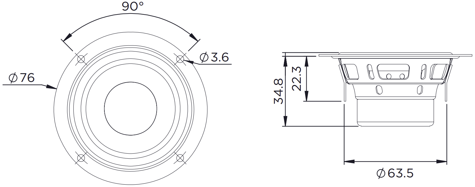 Focal 65 SF Dimensions