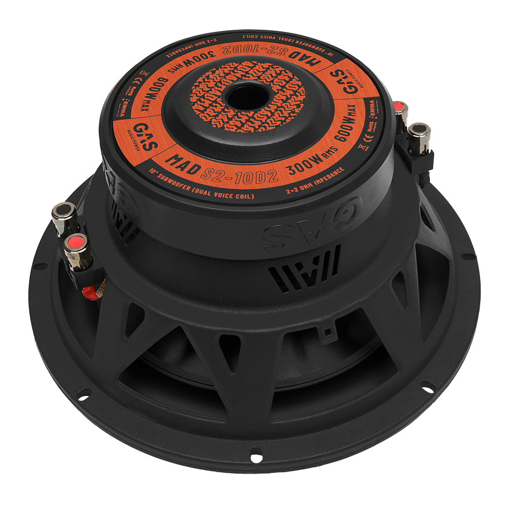 GAS Audio Power MAD S2-10D2 Subwoofer