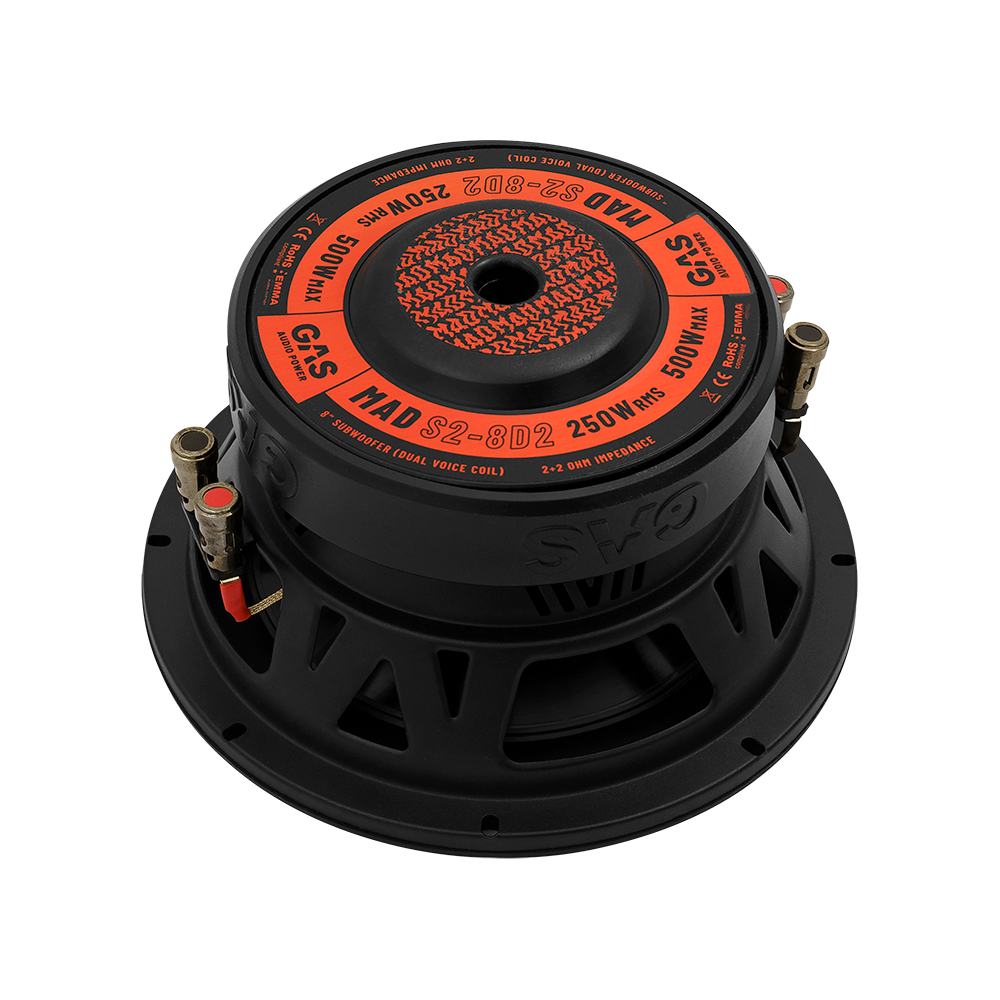 GAS Audio Power MAD S2-8D2 Subwoofer