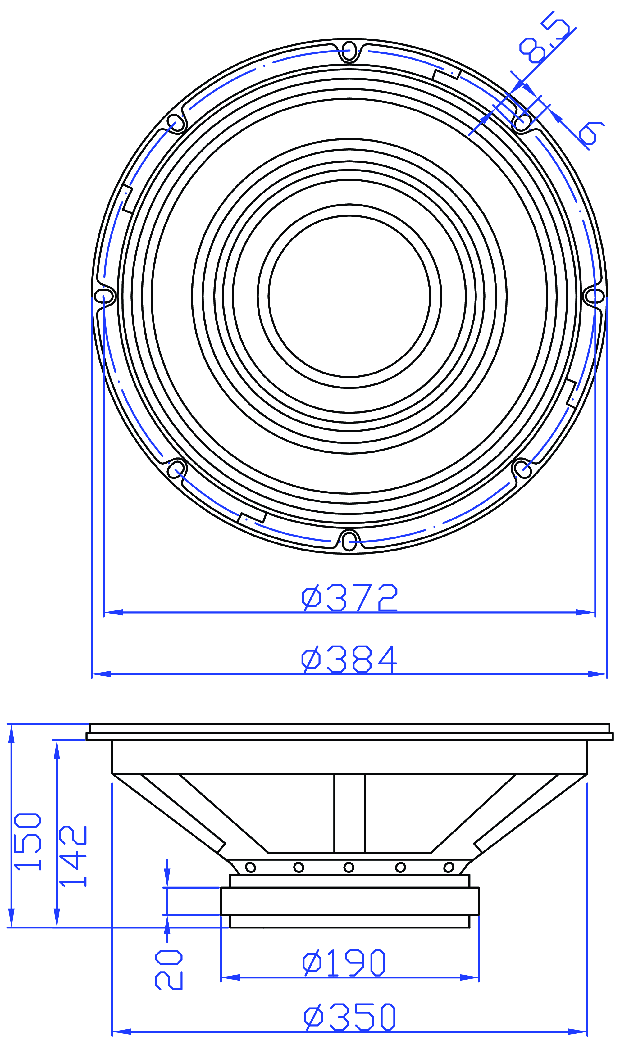 GRS 15PT-8 Dimensions