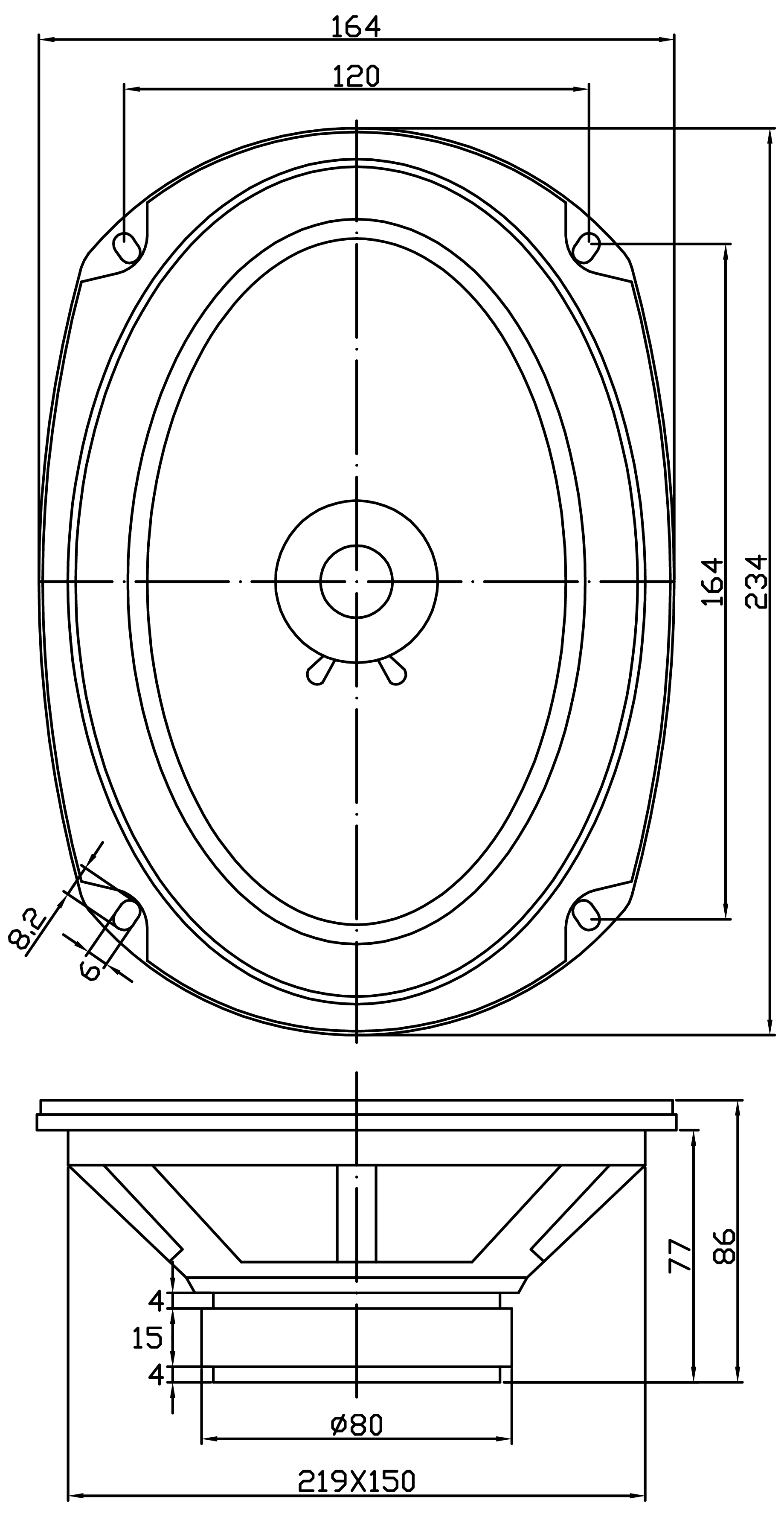 GRS 69AS-4 Dimensions