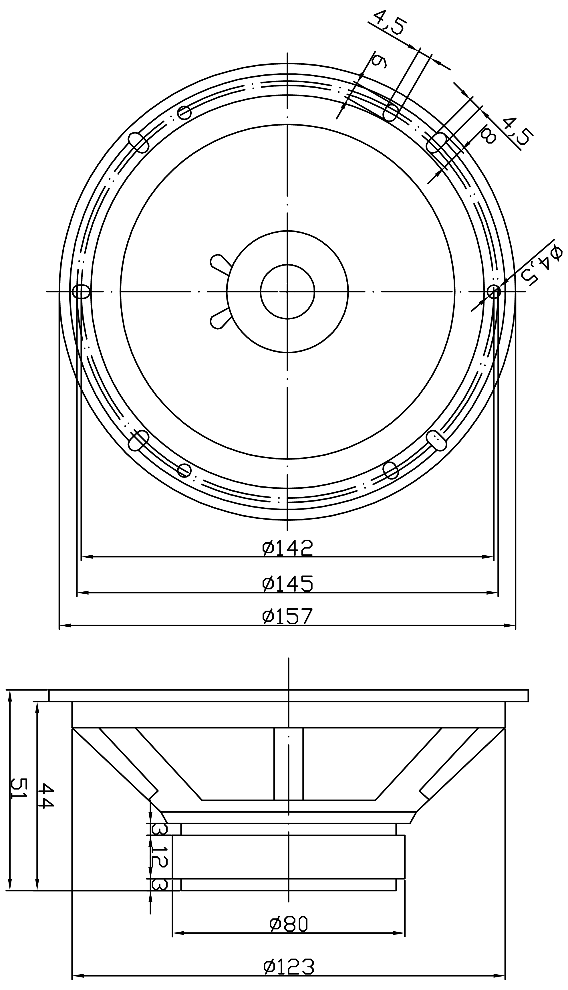 GRS 6AS-4 Dimensions