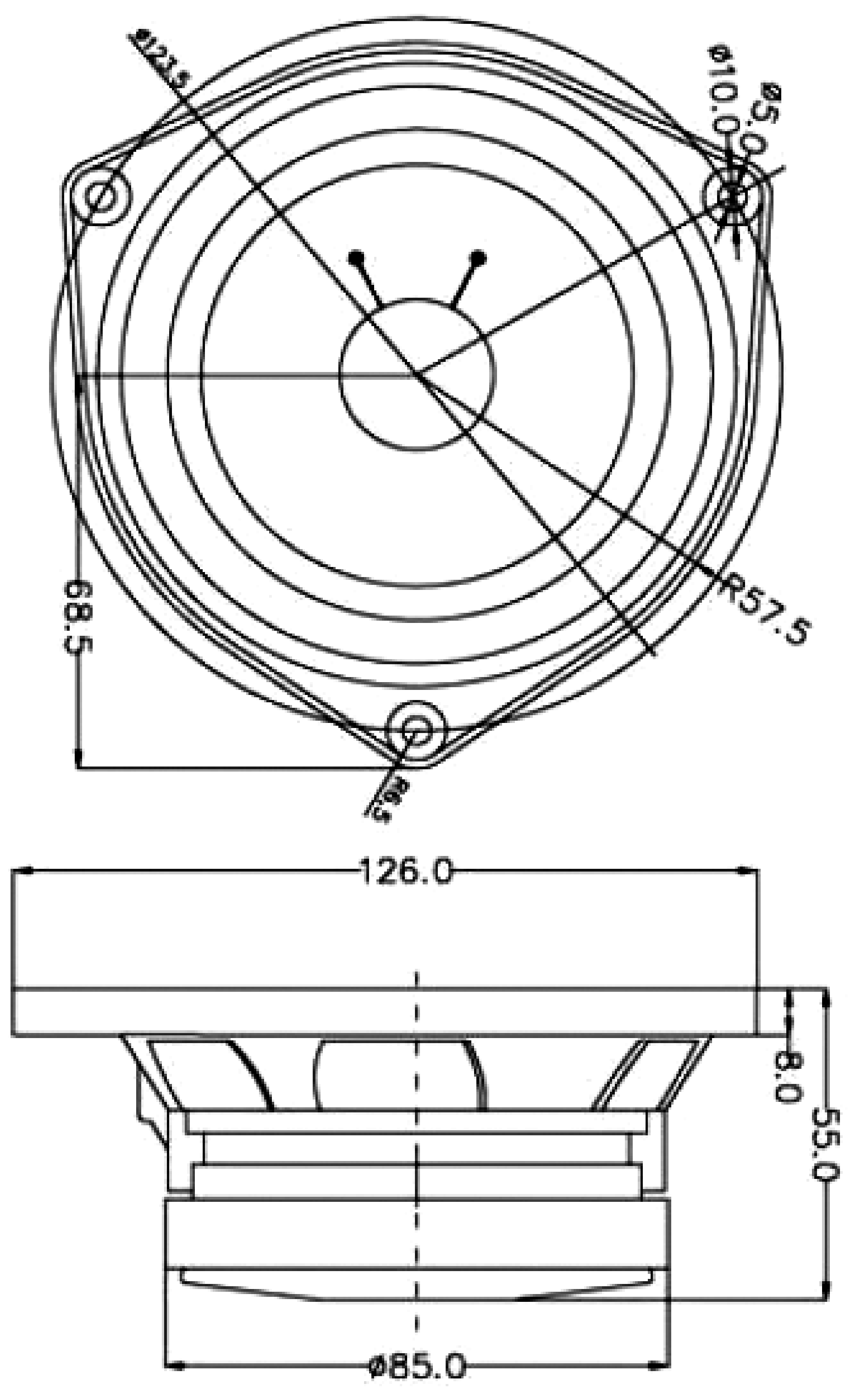 GRS RSB901-1 Dimensions