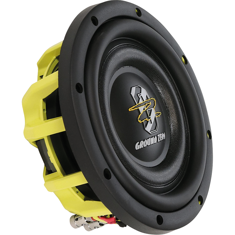 Ground Zero GZHW 8SPL-D2 FLAT Shallow Subwoofer
