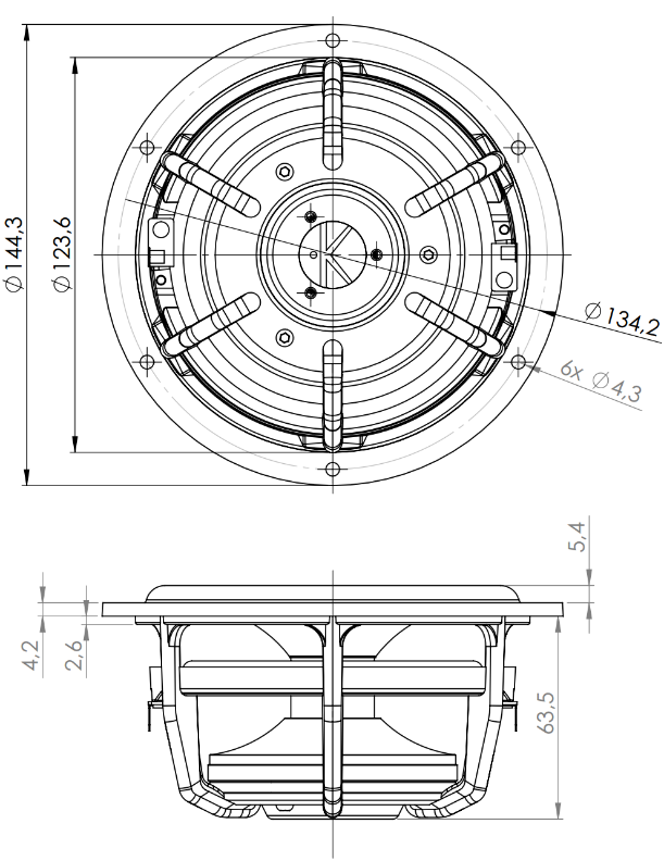 Kartesian Wib145_vHE Dimensions