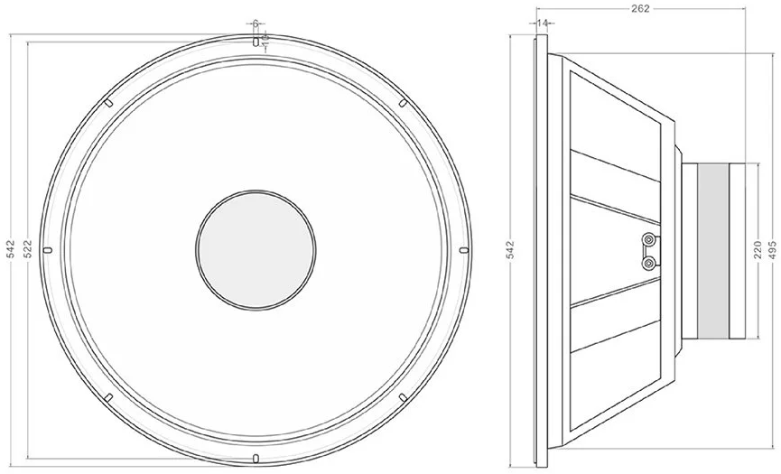 Lii Audio W 21 Dimensions