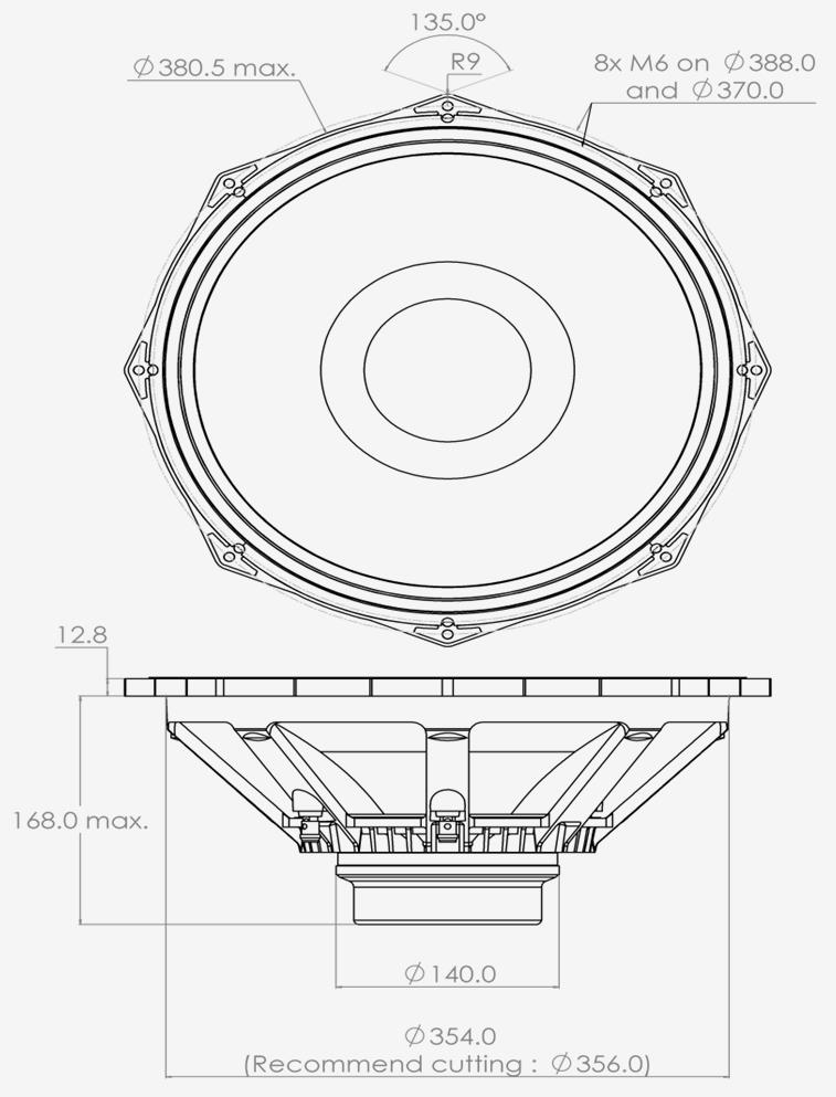 PHL audio 5011MNdU Dimensions