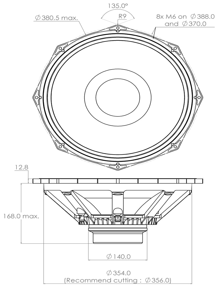 PHL audio 5011MNdU Dimensions