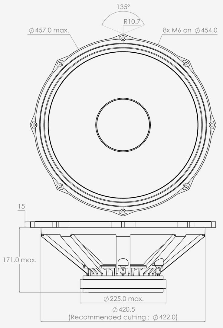 PHL audio 7081 Dimensions