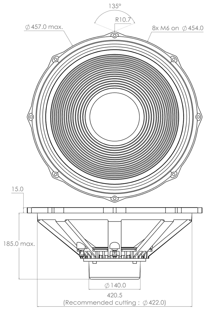 PHL audio 7321Nd Dimensions