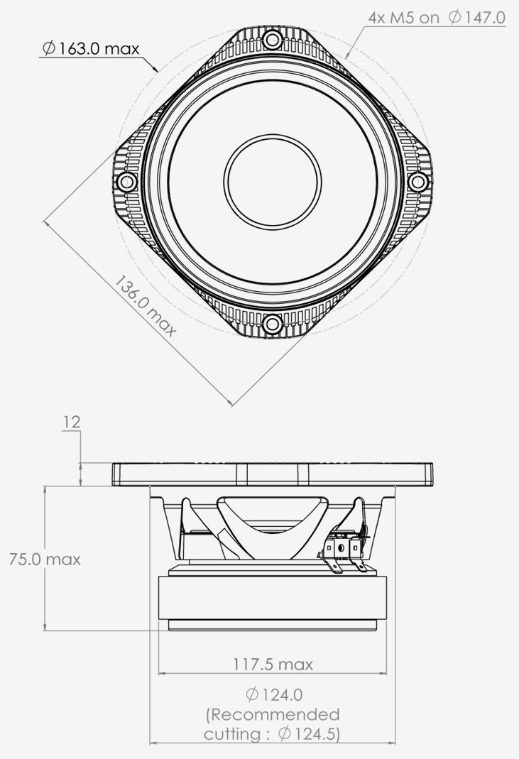 PHL audio 930 Dimensions