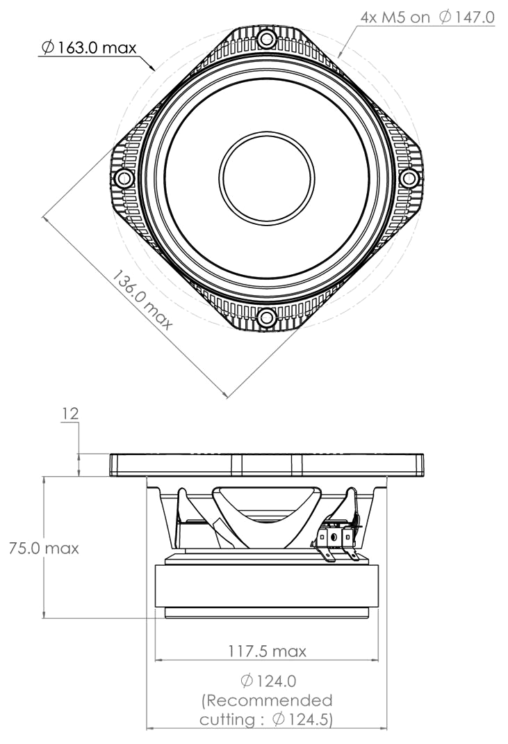 PHL audio 930 Dimensions