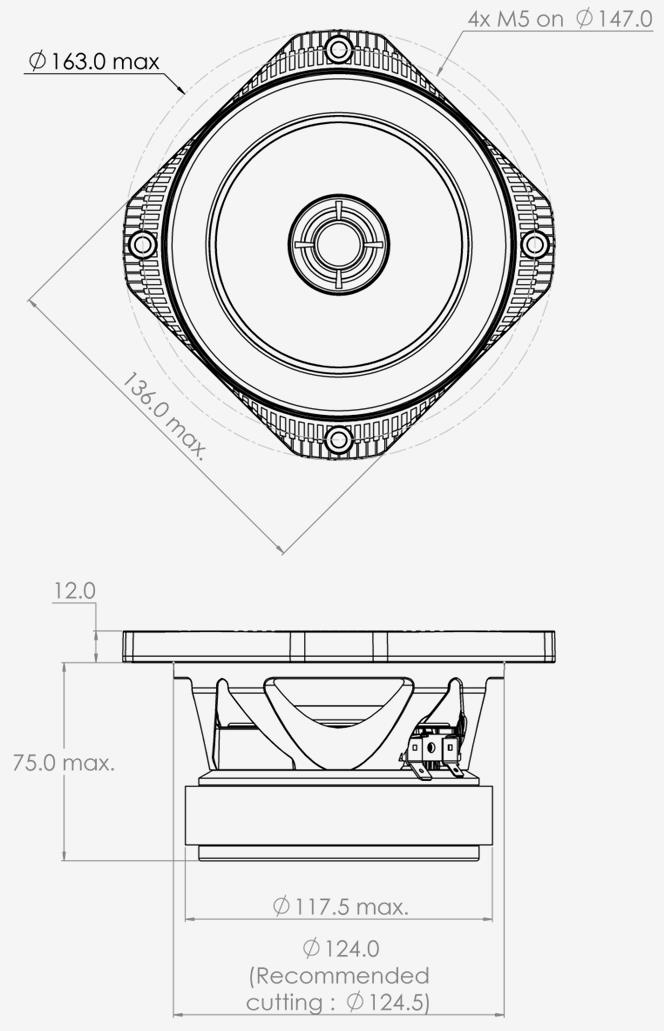 PHL audio 970 Dimensions