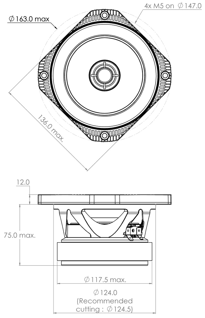 PHL audio 970 Dimensions