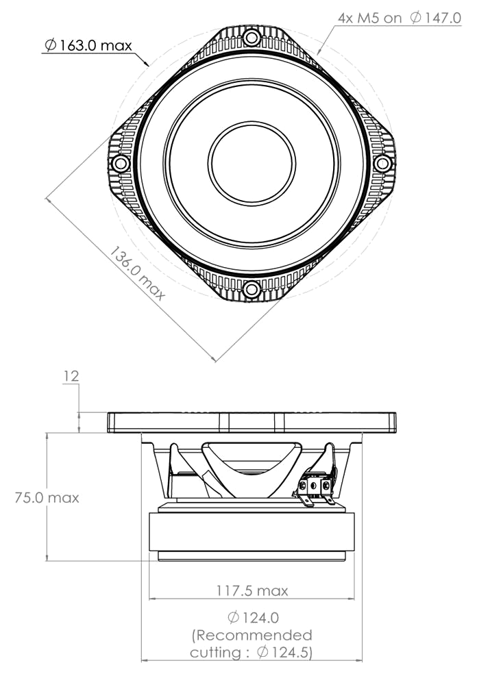 PHL audio 973 Dimensions