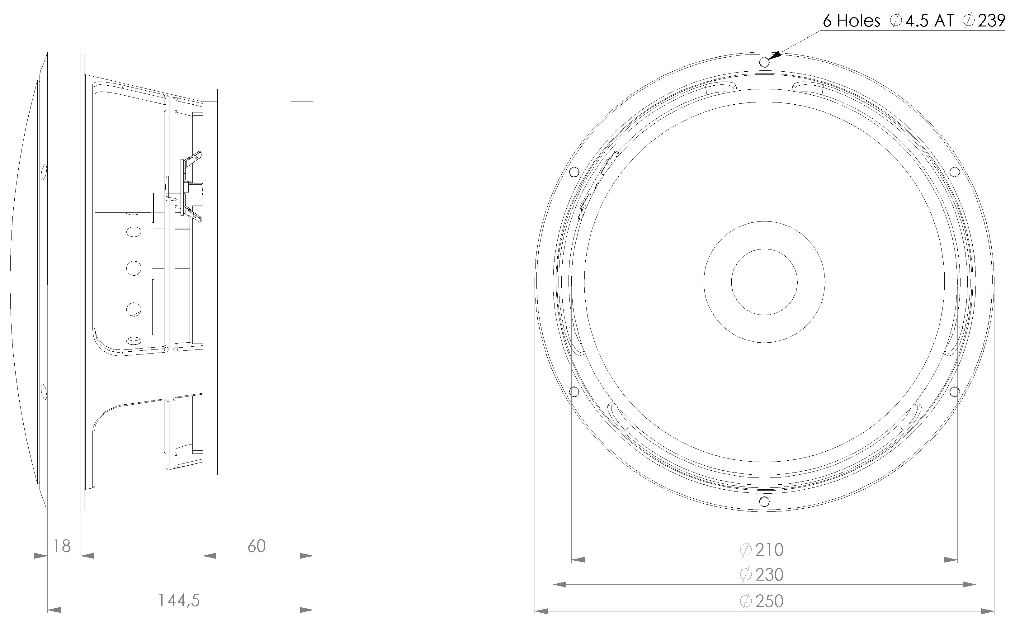 accuton AS250-8-555 Dimensions